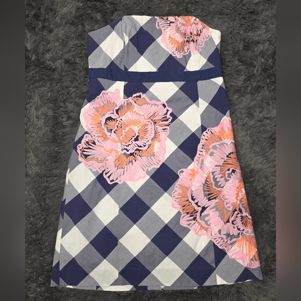 Lily Pulitzer Bowen Strapless Dress. Size 12. EUC